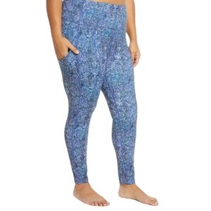 Zella high rise printed leggings nwot m